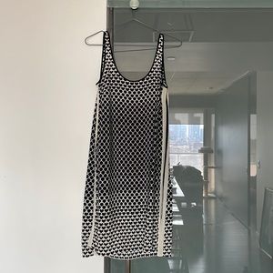 Club Monaco Patterned Silk Dress